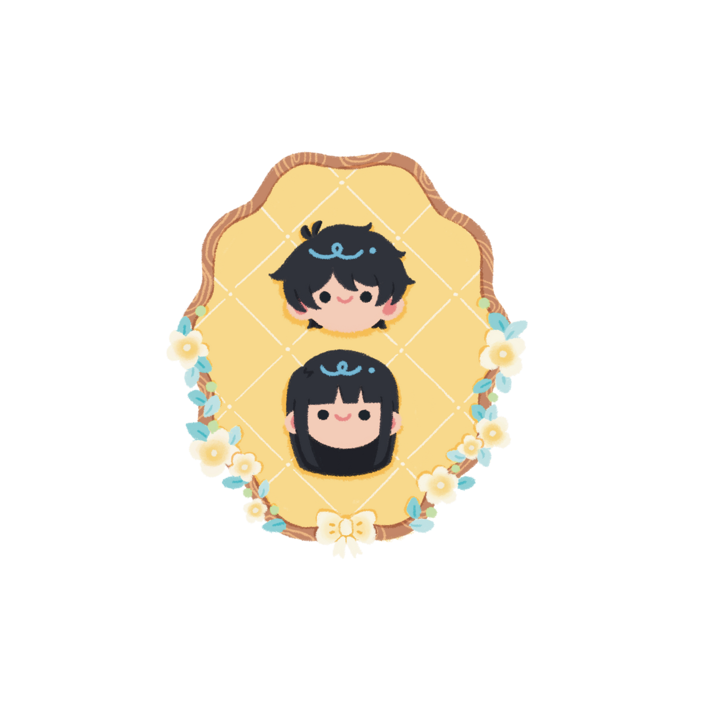 Wooden Stacked Charms