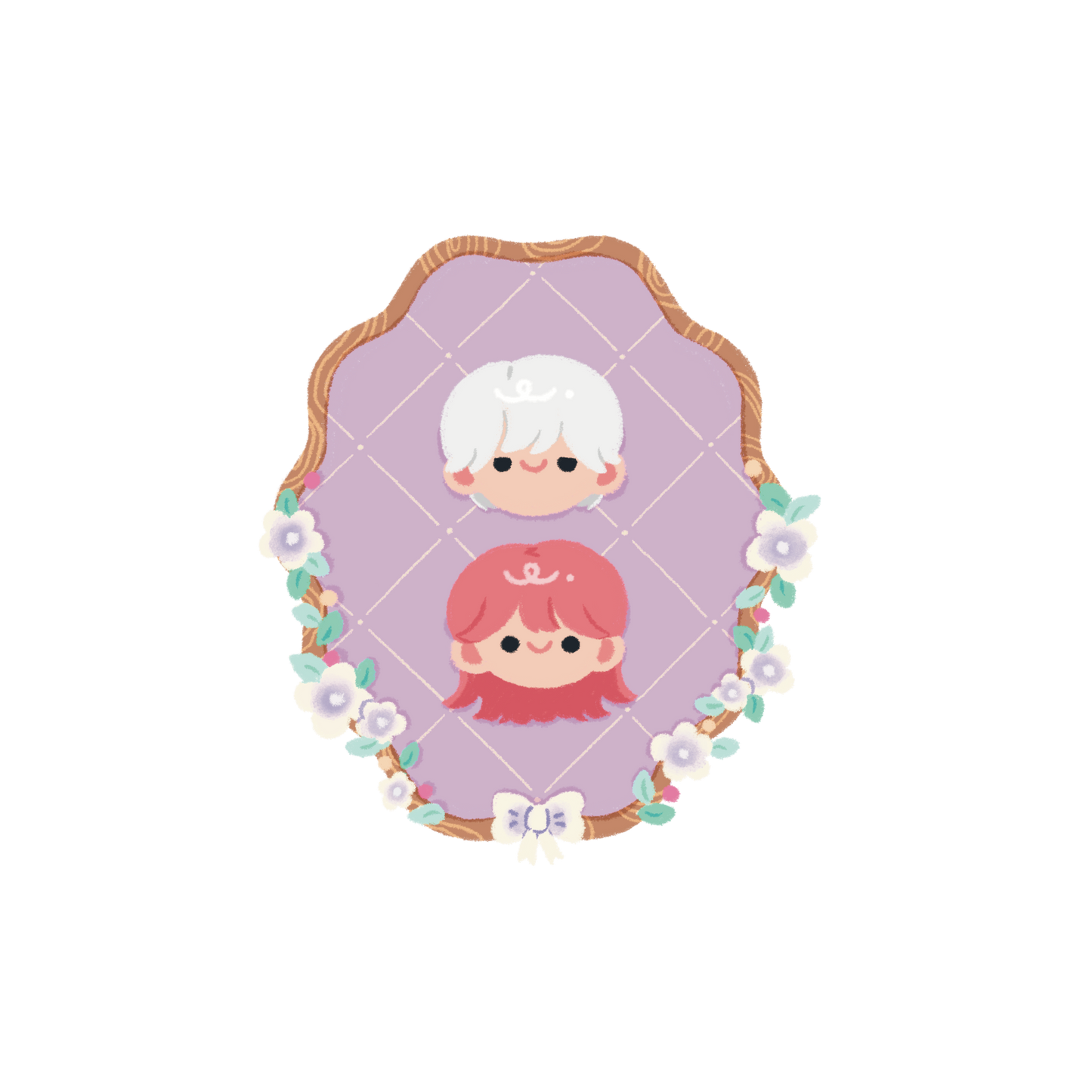 Wooden Stacked Charms