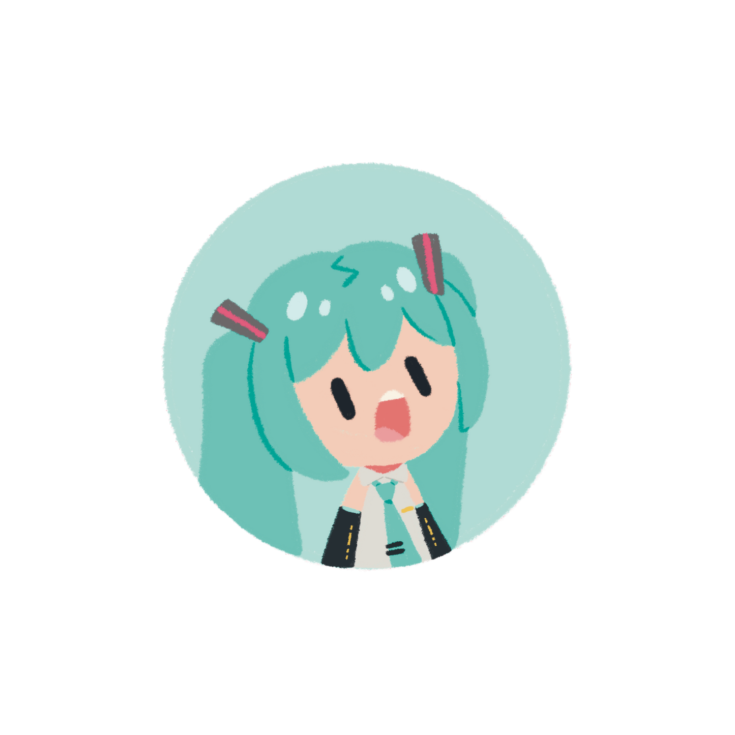 Vocaloid Pin Badge