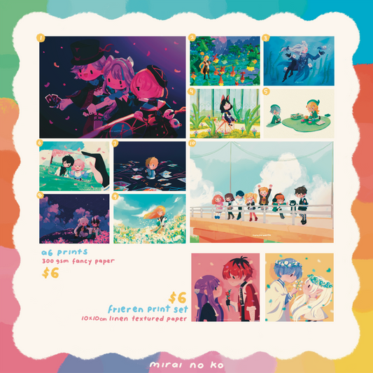 Frieren Print Set